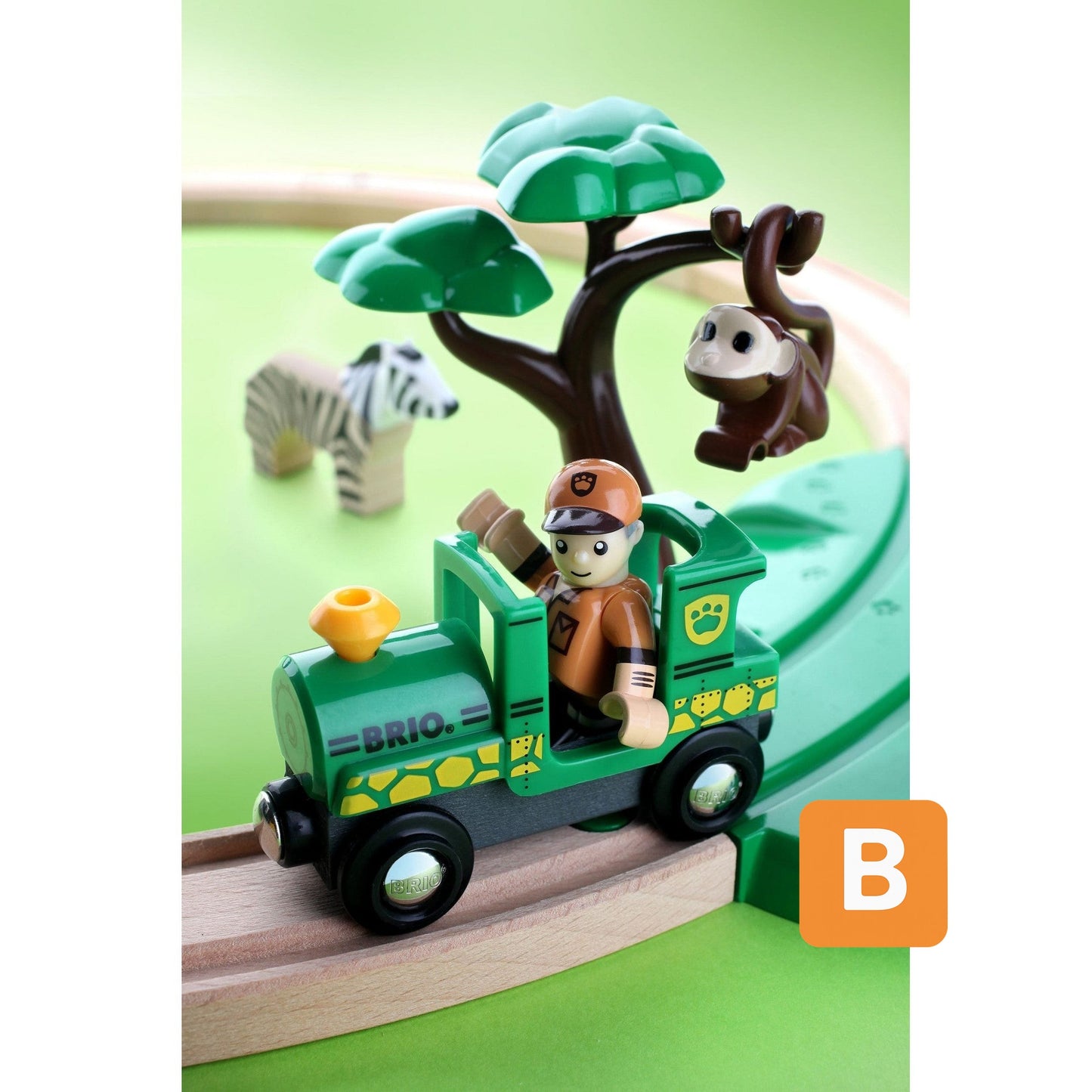 Spielzeug-Eisenbahn "Safari Bahn Set" - BRIO® WORLD Ravensburger Verlag GmbH