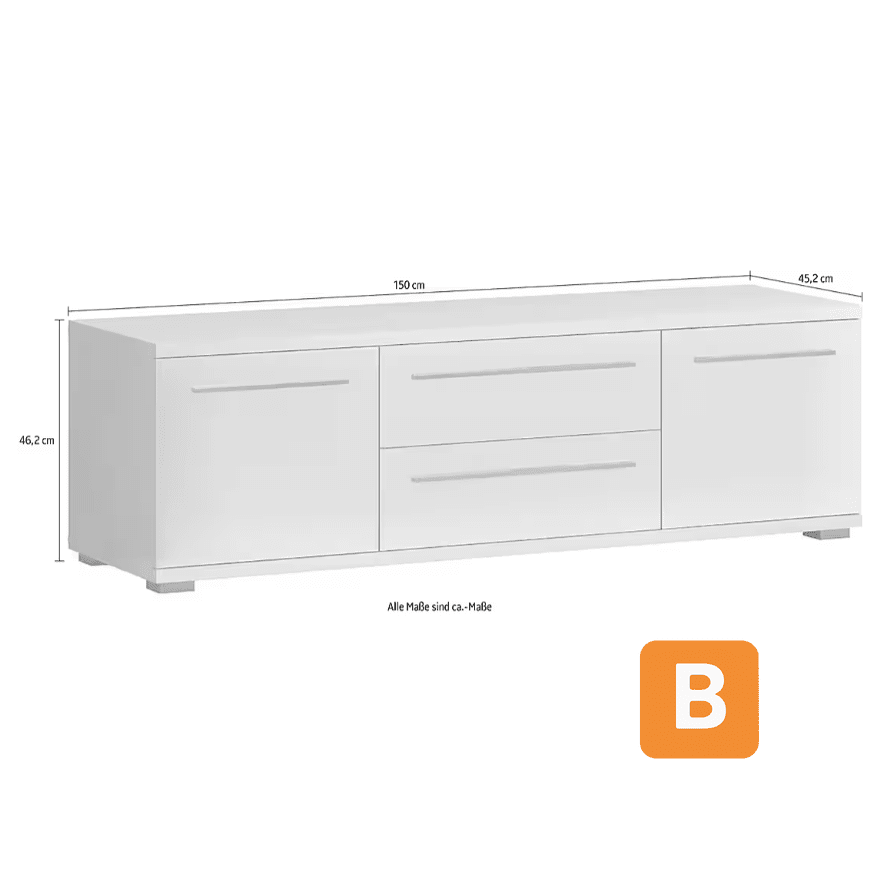 TV-Board Piano PLACES OF STYLE