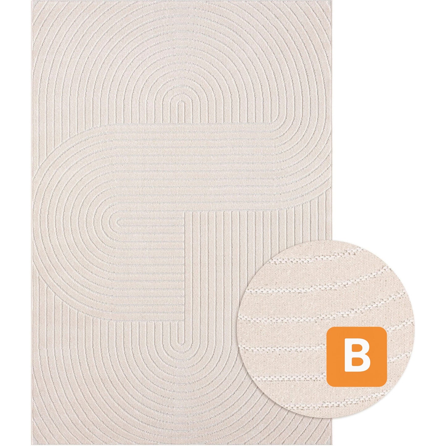 Teppich "Lorent" von HOME AFFAIRE, Maße: 60x110 cm HOME AFFAIRE