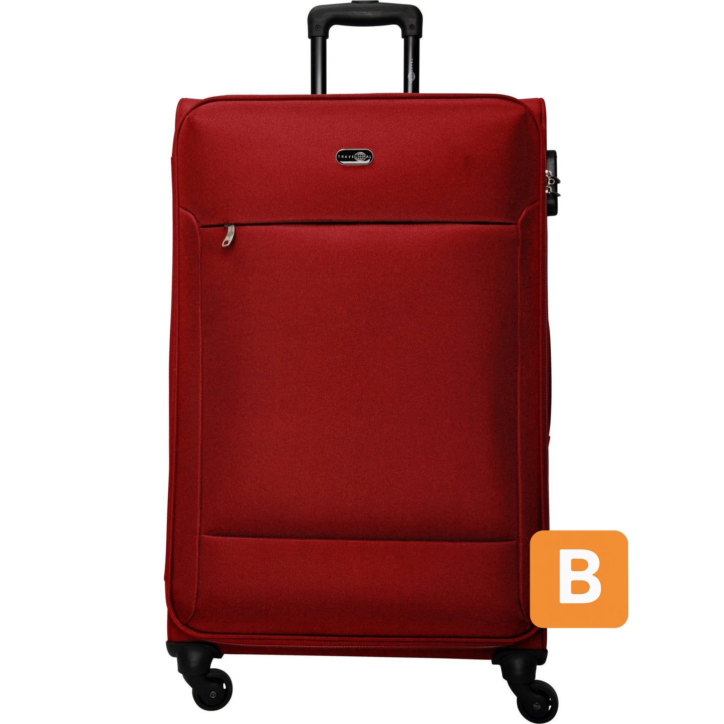 Trolley-Set "Neapel", rot, 3-tlg. - TRAVEL PAL TRAVEL PAL