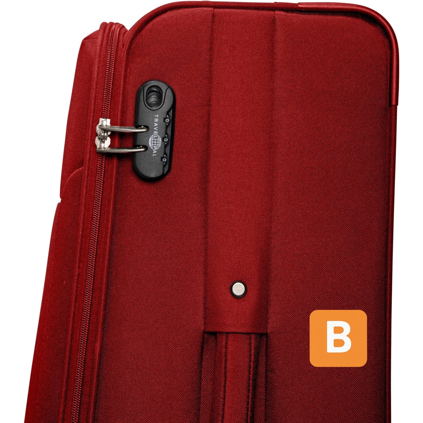 Trolley-Set "Neapel", rot, 3-tlg. - TRAVEL PAL TRAVEL PAL