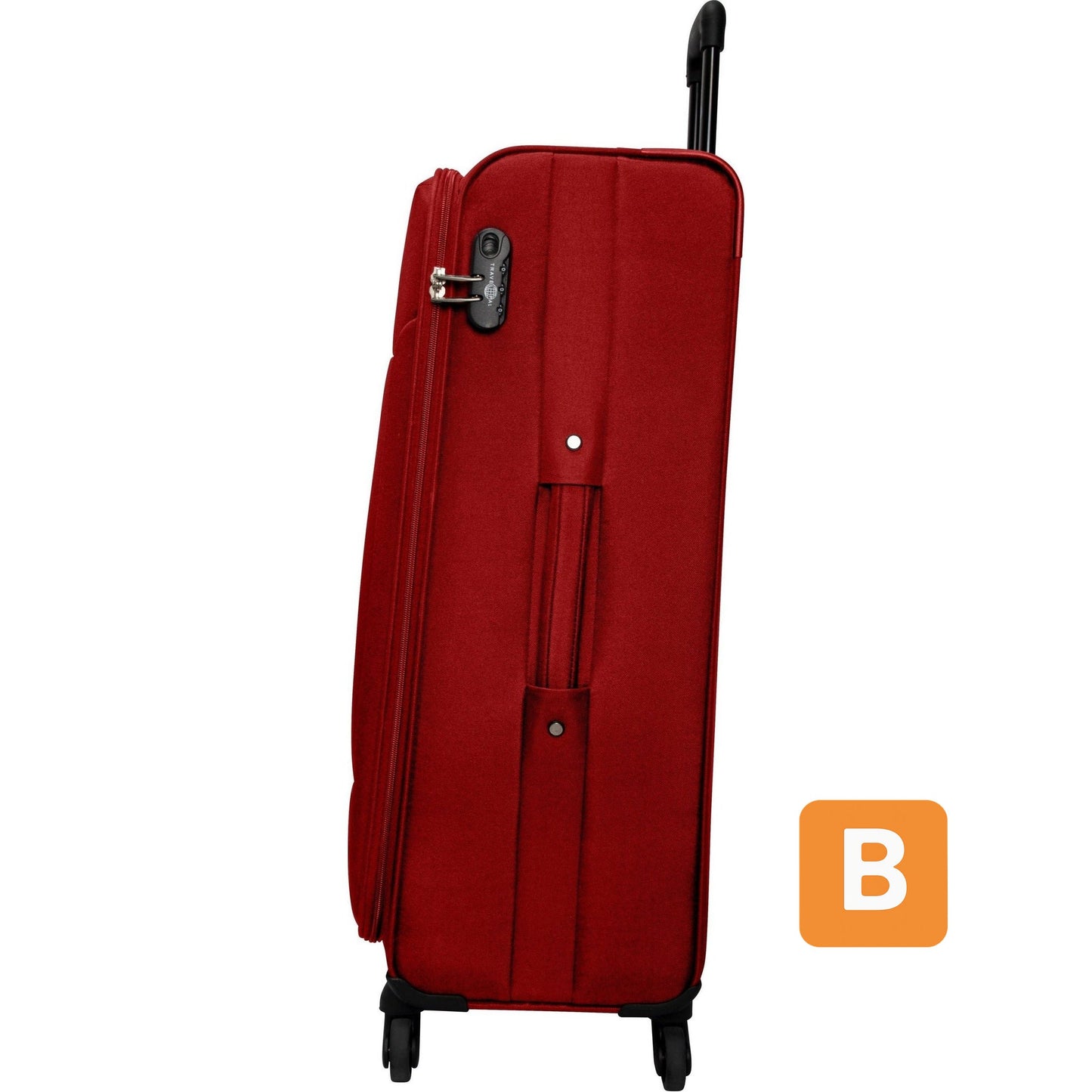 Trolley-Set "Neapel", rot, 3-tlg. - TRAVEL PAL TRAVEL PAL