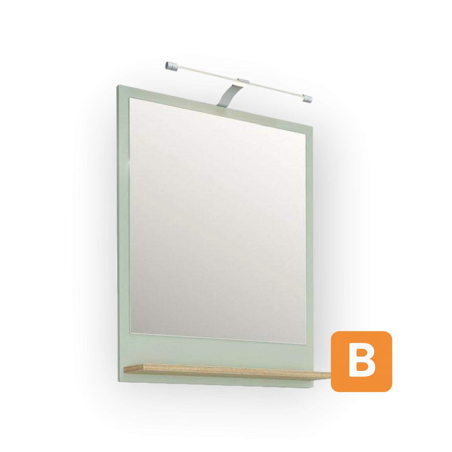 TwinLED-Aufsatzleuchte für Spiegelg Saphir