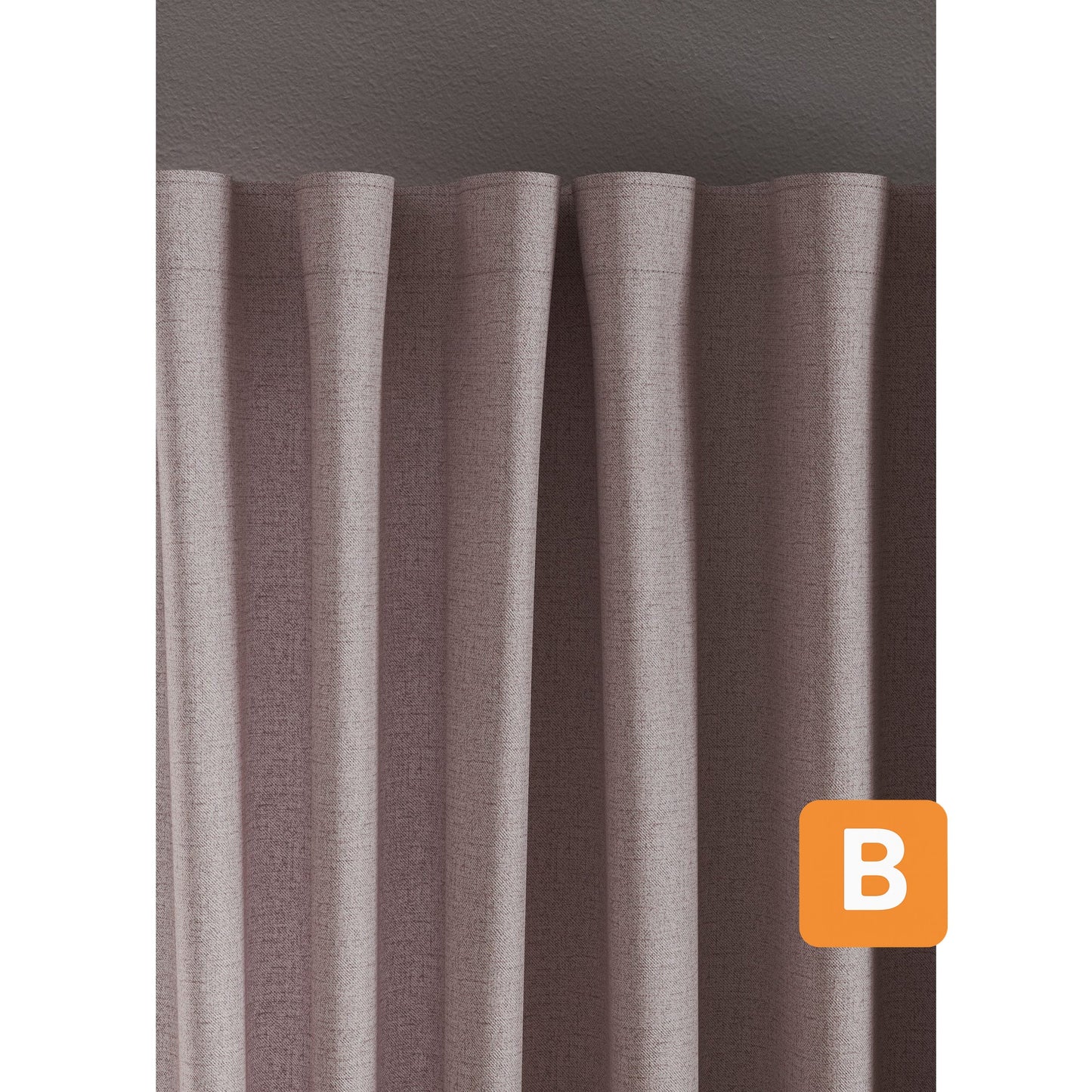 Vorhang "LONDON", verdeckte Schlaufen - DELAVITA DELAVITA