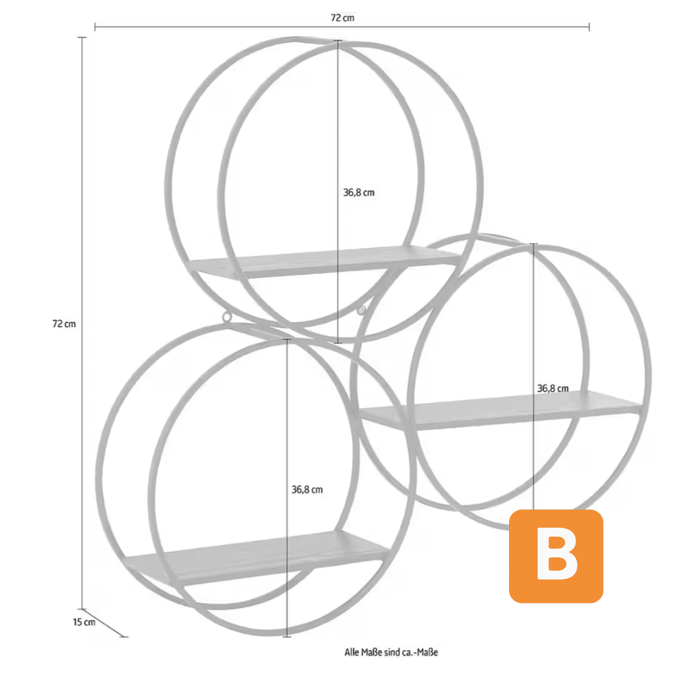 Wandregal "Acogedor" - GUIDO MARIA KRETSCHMER HOME & LIVING GUIDO MARIA KRETSCHMER HOME & LIVING