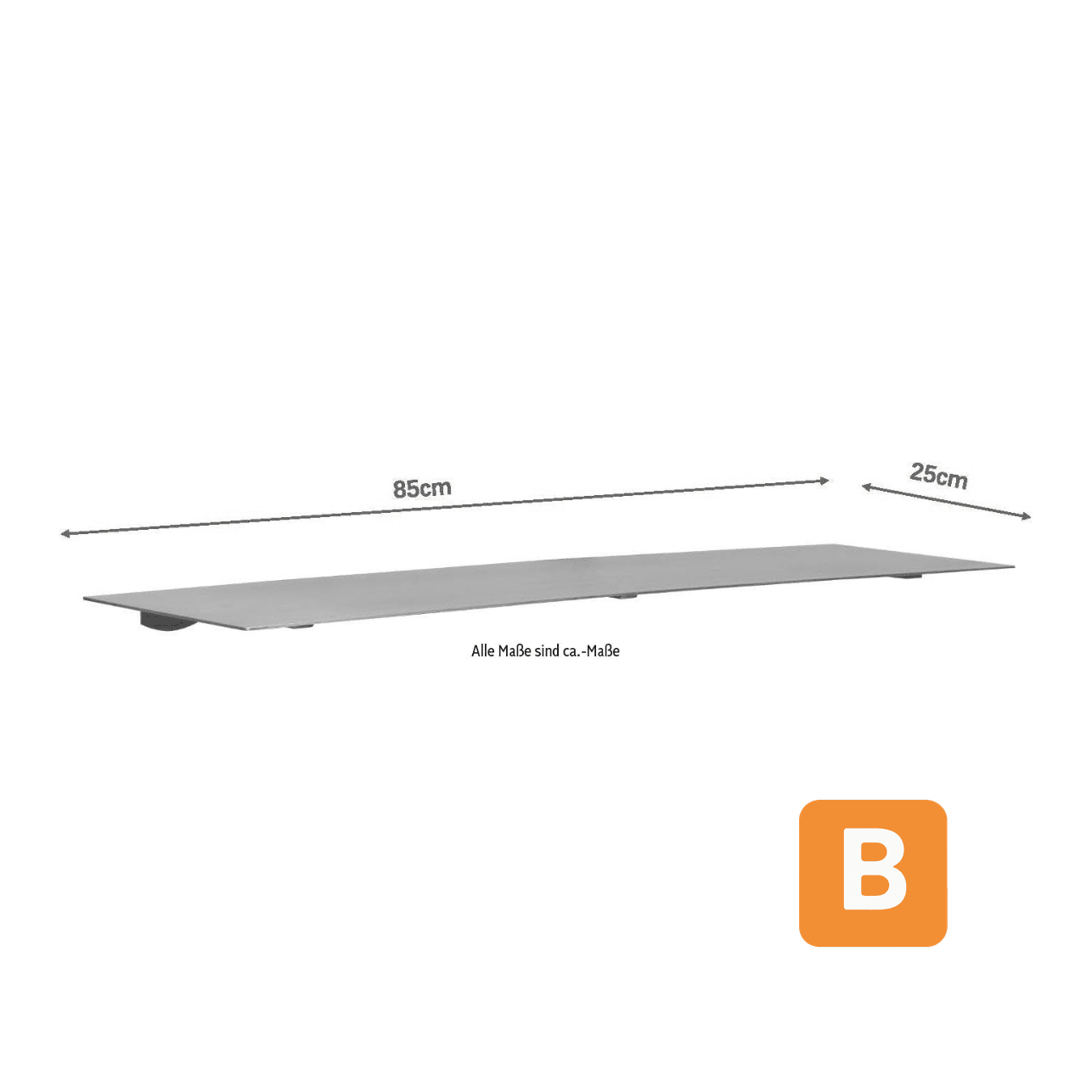 Wandregal "Esila", naturfarben - LeGer Home by Lena Gerke LeGer