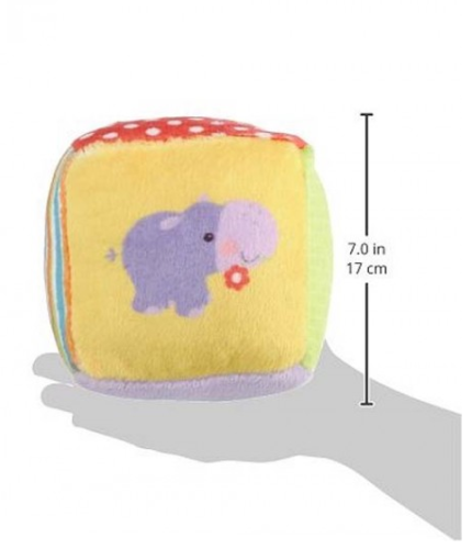 Fisher-Price - "Juego de dados", 4 piezas de peluche