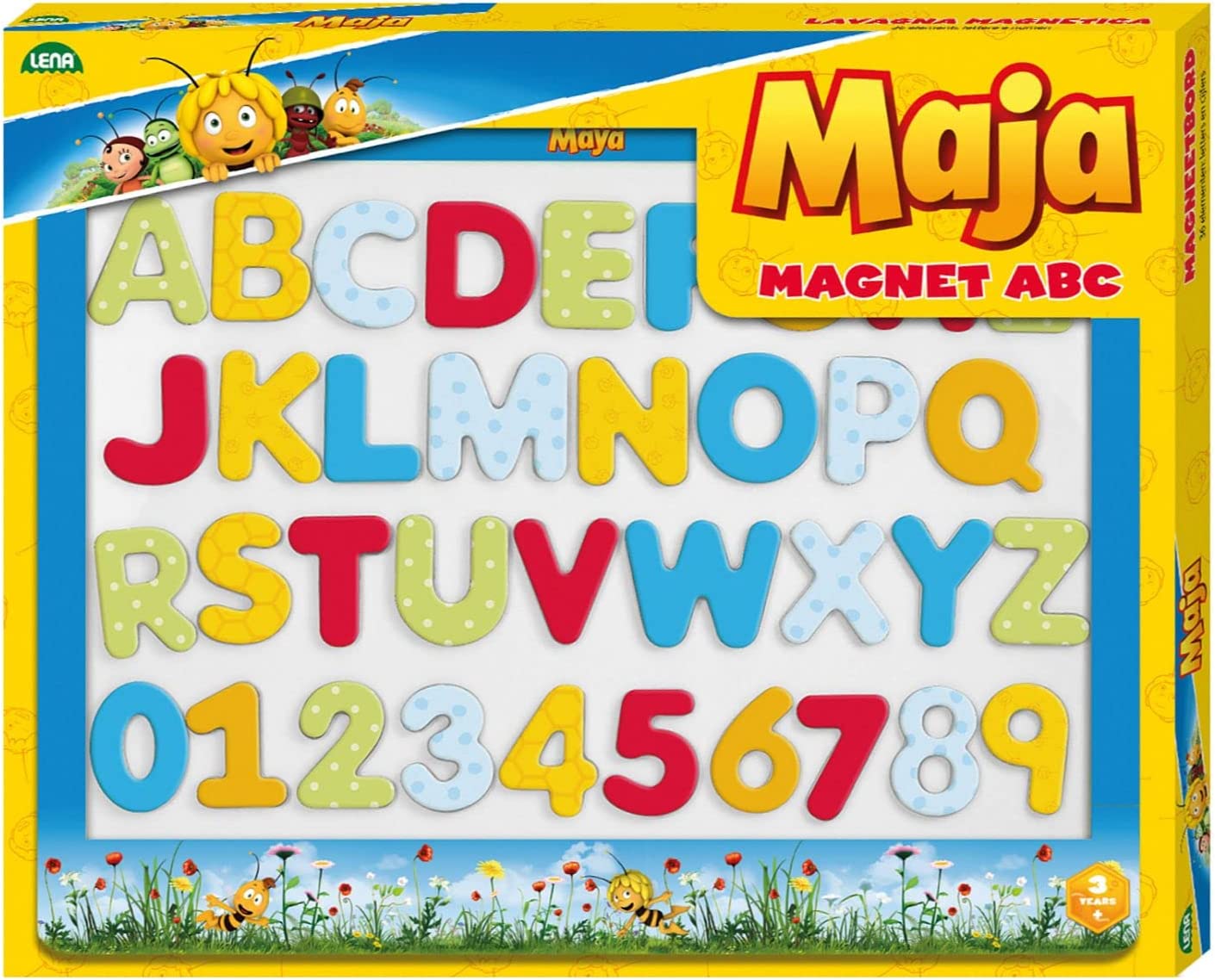 SIMM - "Biene Maja" LENA® 65821, Magnettafel 36tlg. SIMM Spielwaren GmbH