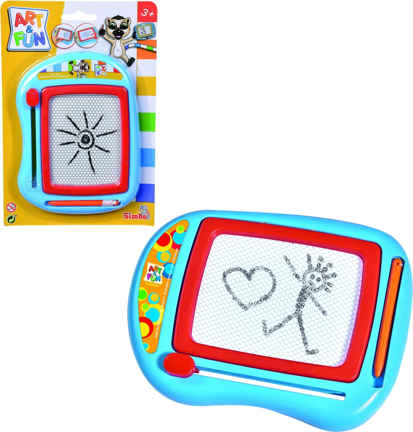 Simba - "Art&Fun", Zeichentafel in 16 x 13 cm, ab 3 Jahre