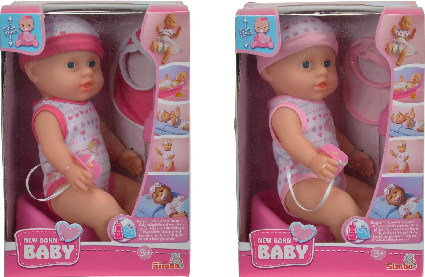 SIMBA - "New Born Baby", Puppe 30 cm SIMBA-DICKIE-Vertriebs-GmbH