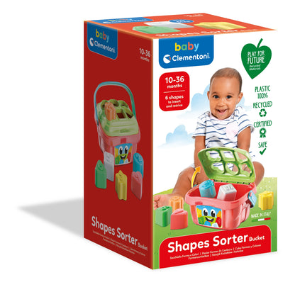 Baby shape sorting box