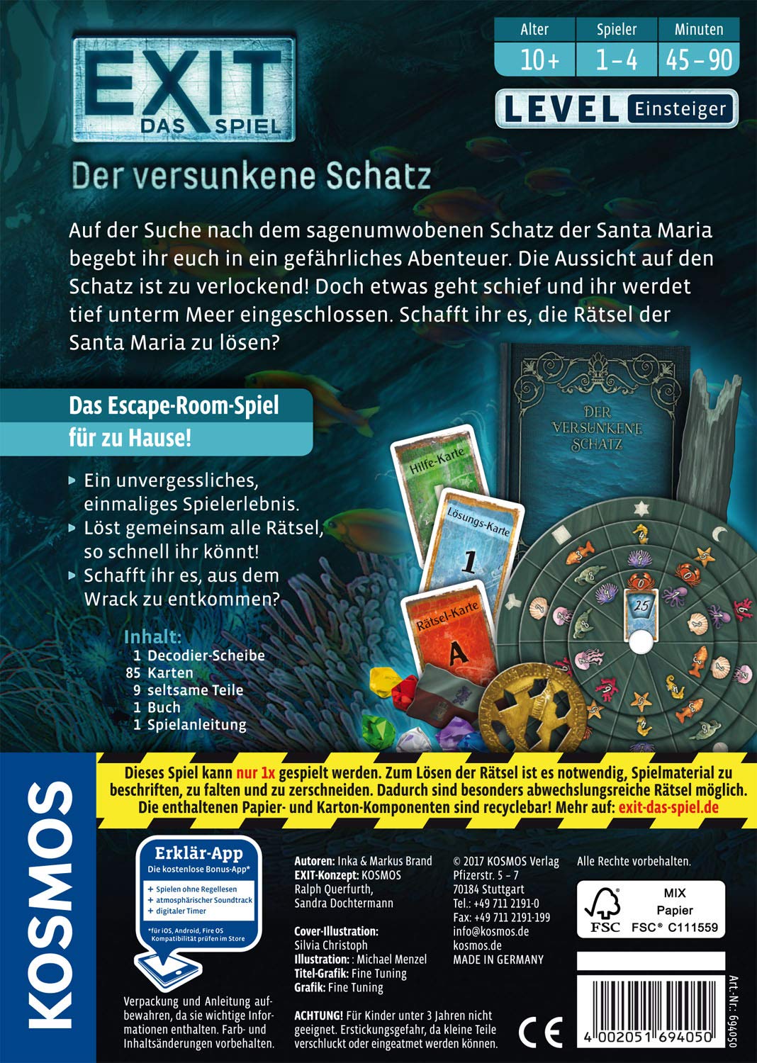 Kosmos 694050 - EXIT: The Sunken Treasure