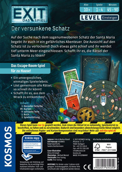 Kosmos 694050 - EXIT: The Sunken Treasure