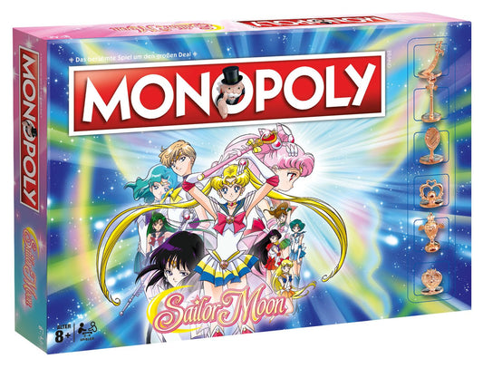 Movimientos Ganadores 44789 - Monopoly: Sailor Moon - juego de mesa