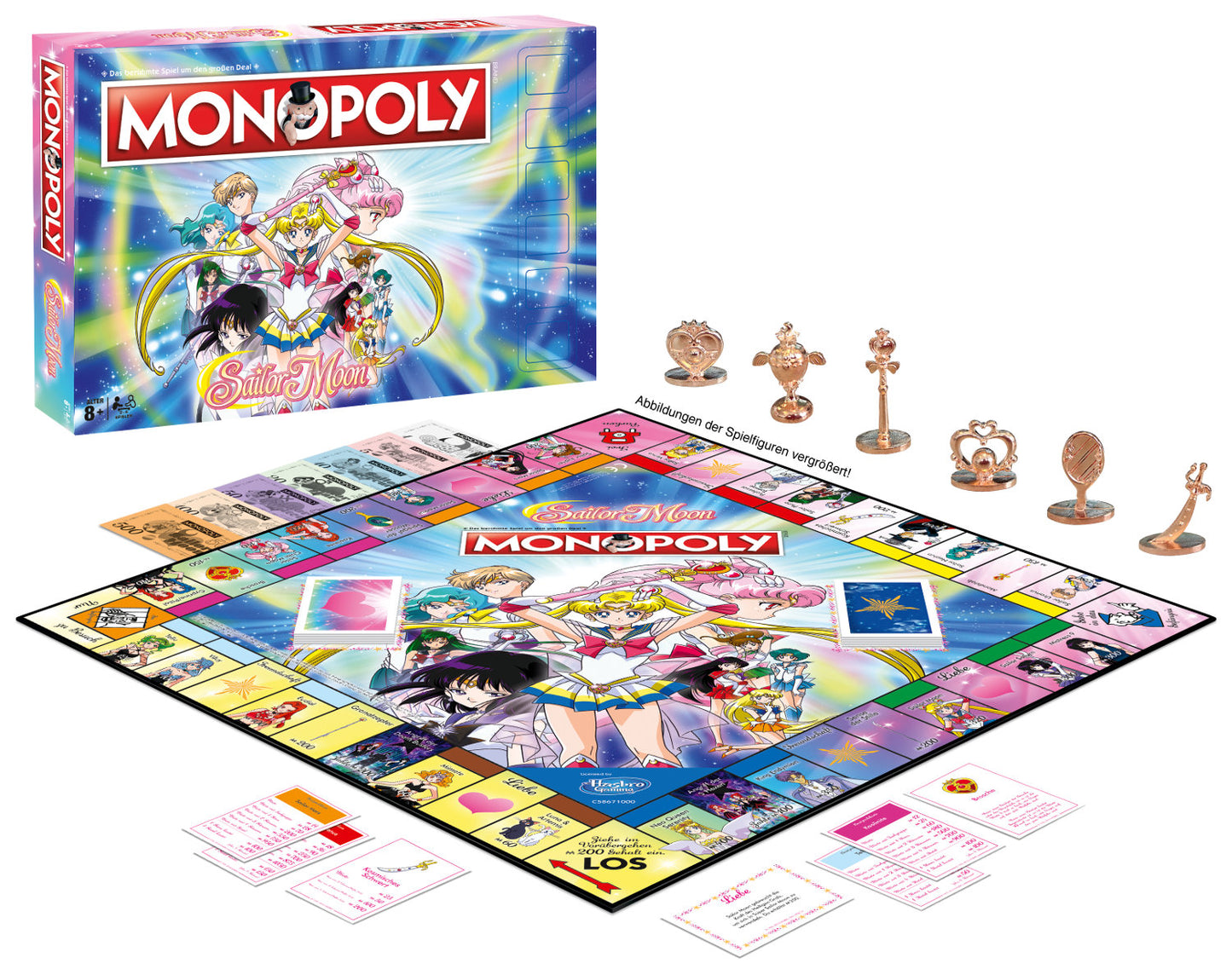 Movimientos Ganadores 44789 - Monopoly: Sailor Moon - juego de mesa