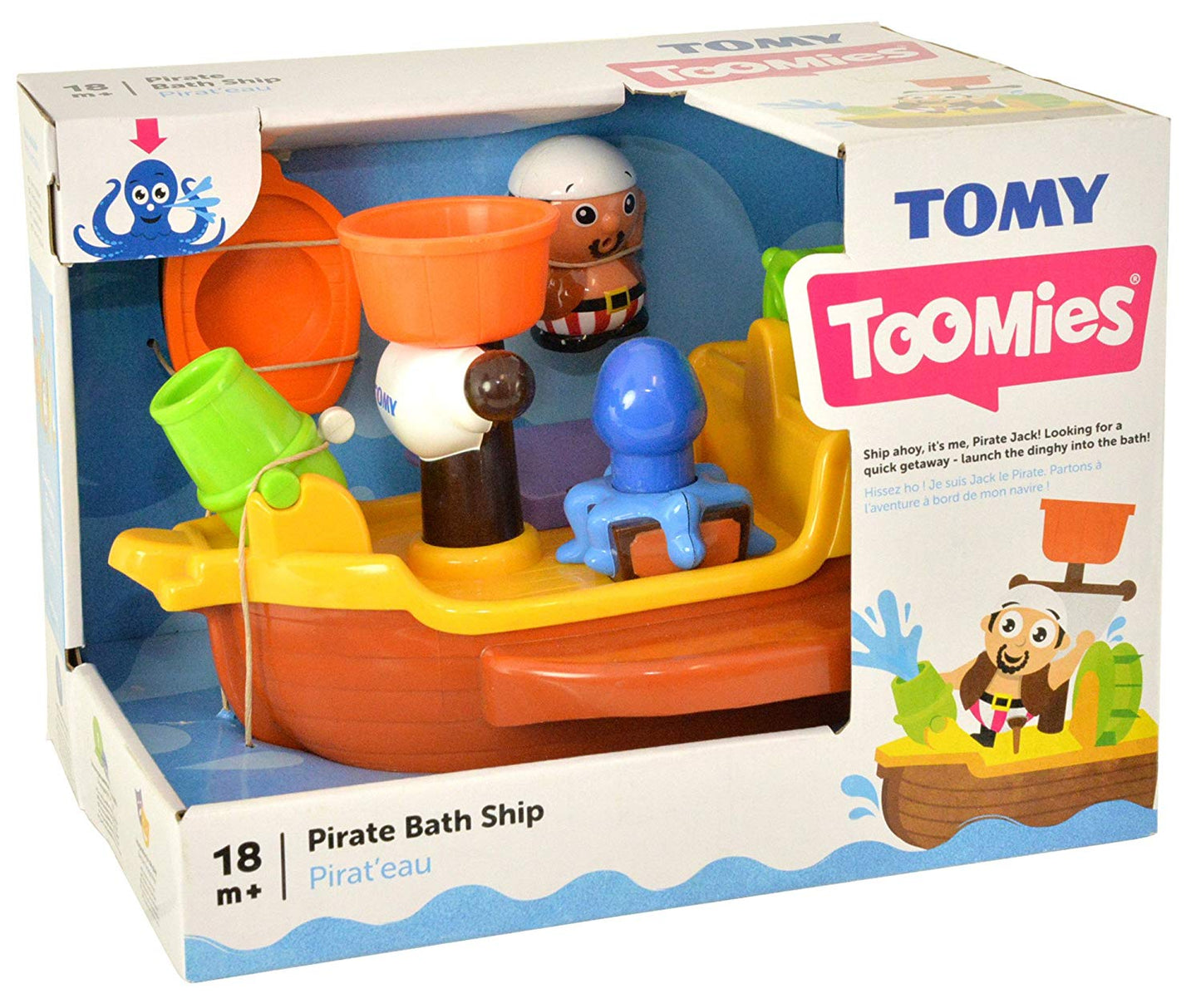 TOMY Toomies - Barco pirata