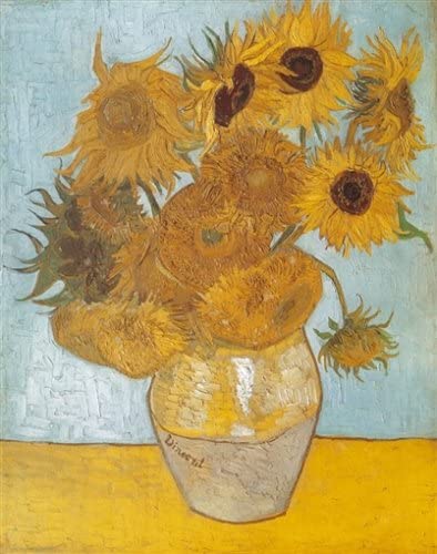 Museum Collection - 1000 piece puzzle - Van Gogh - Vase with Sunflowers