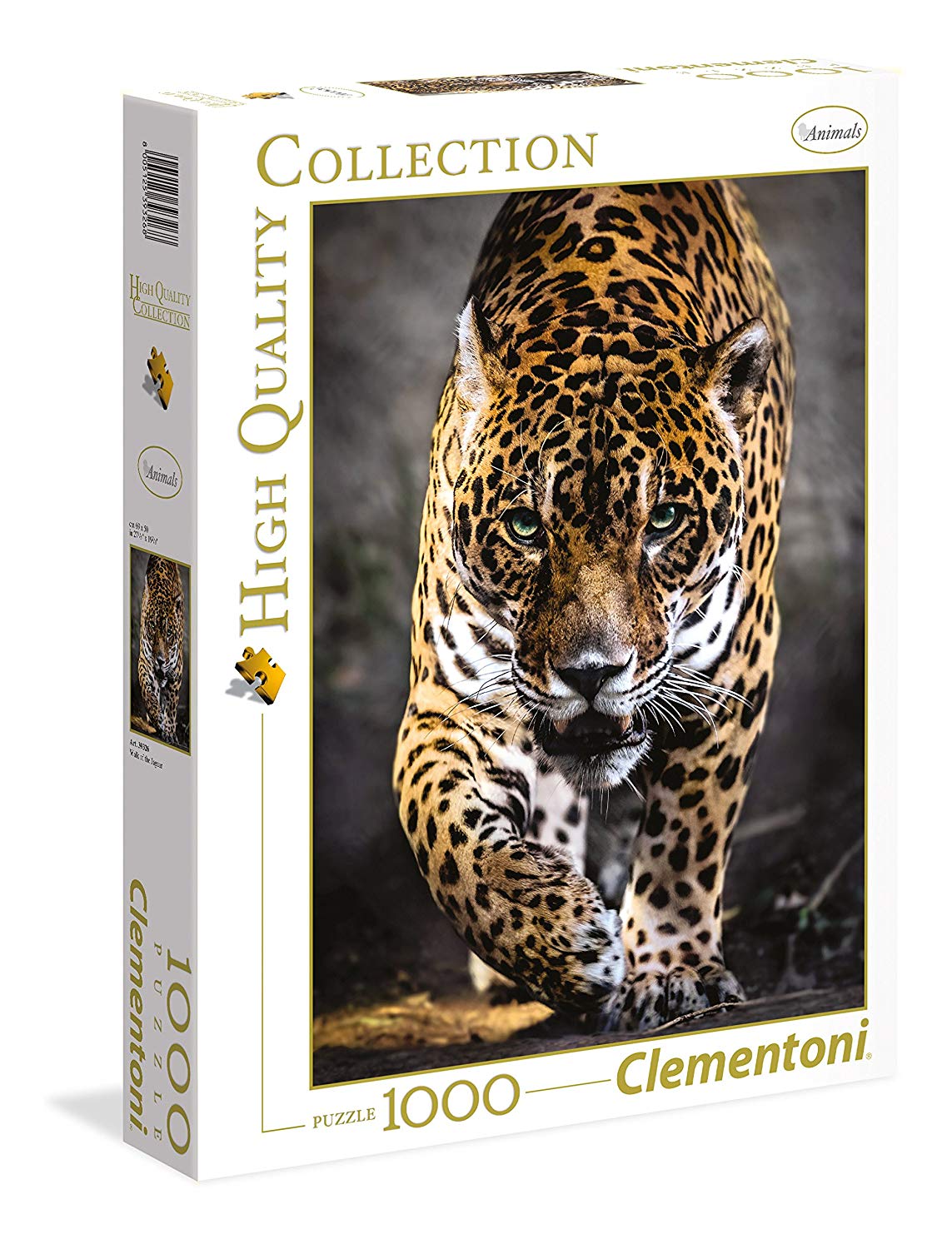 Colección de alta calidad - Rompecabezas de 1000 piezas - El paso del jaguar