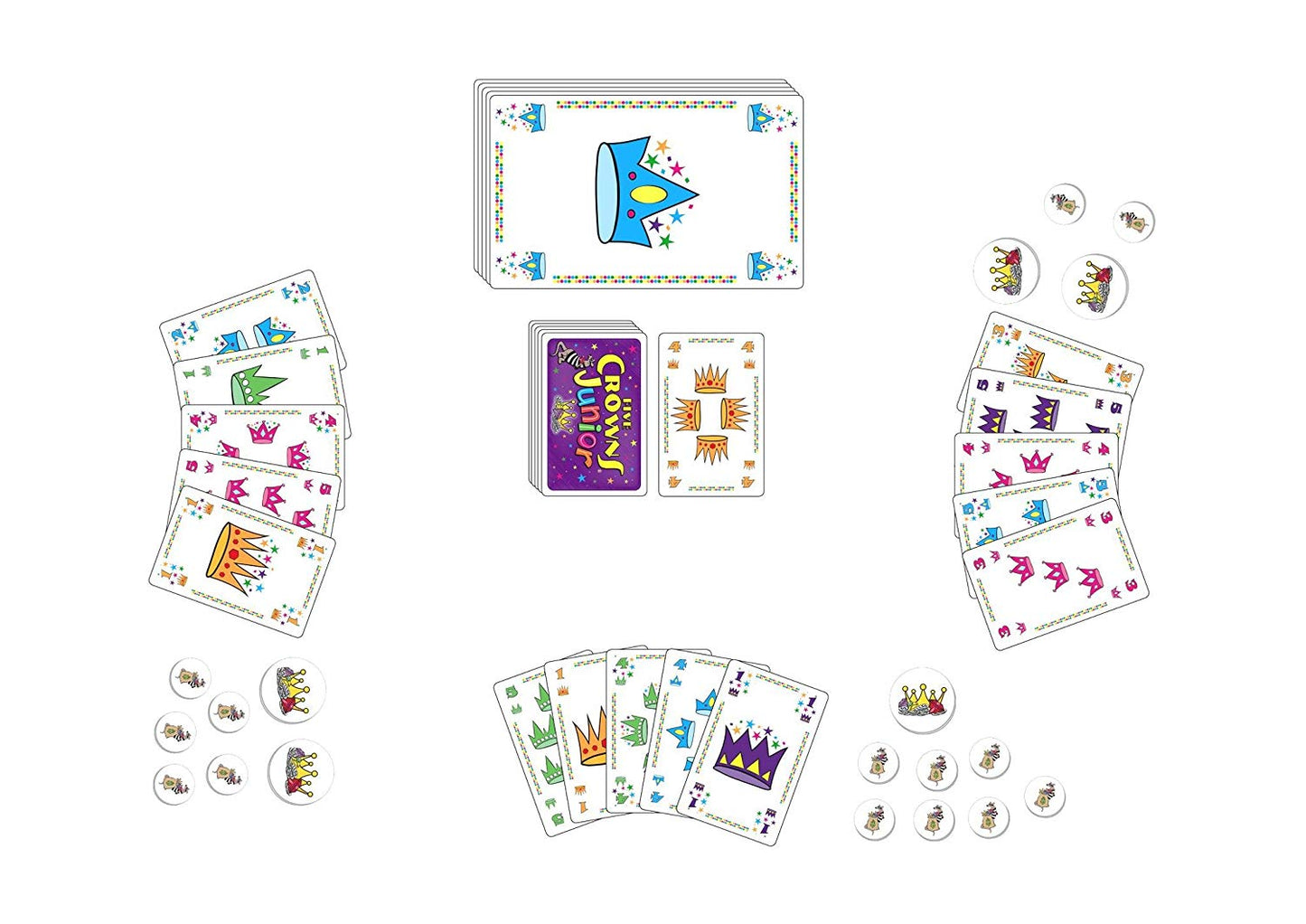Amigo 05770 - Five Crowns Junior, Kartenspiel