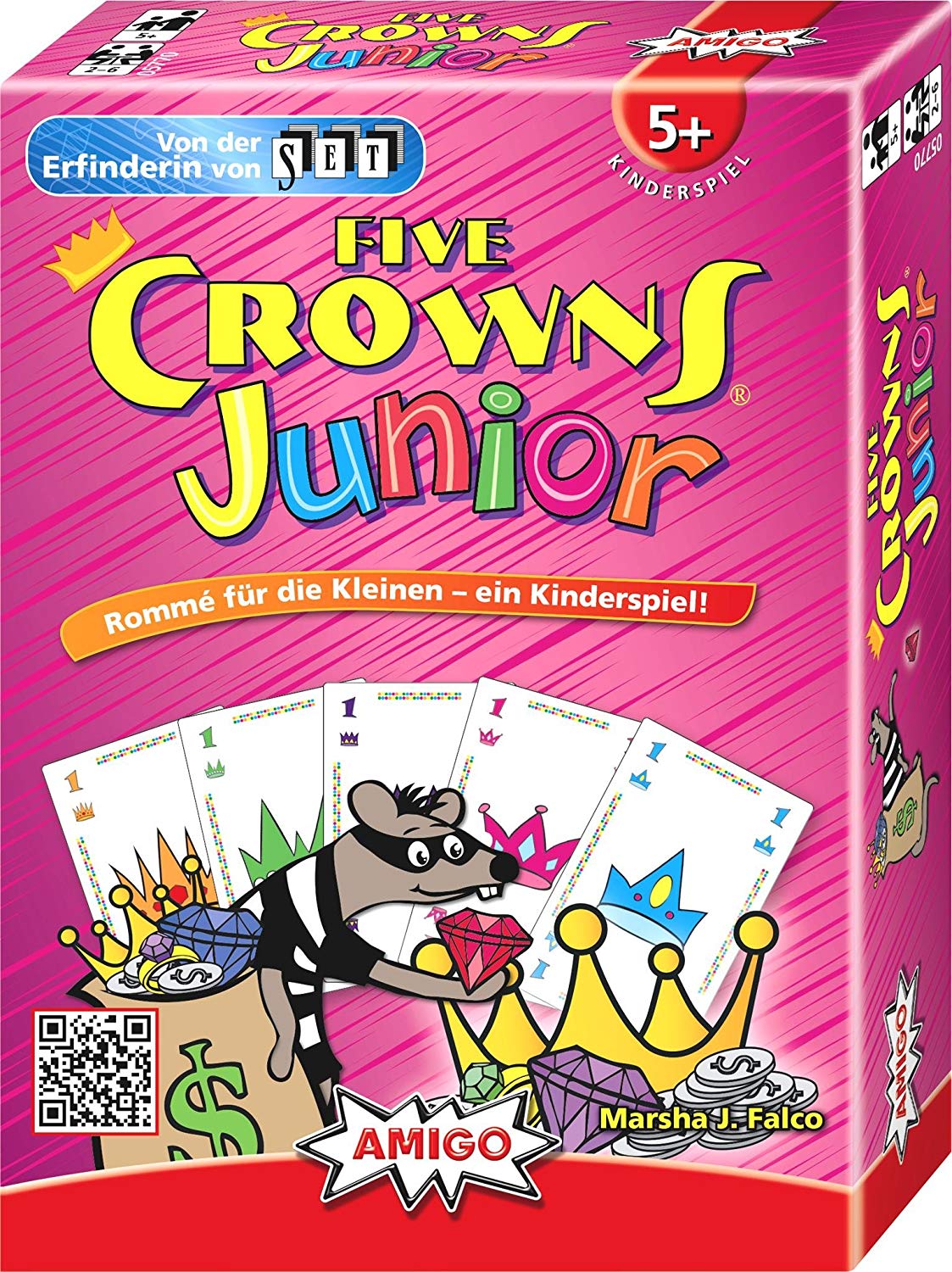 Amigo 05770 - Five Crowns Junior, Kartenspiel