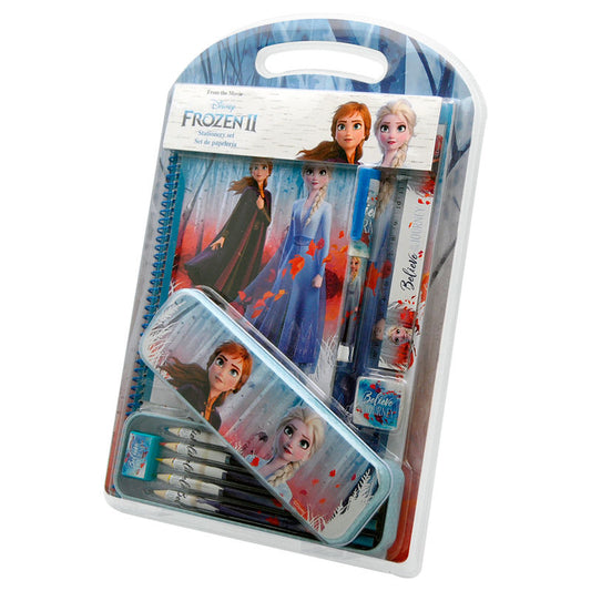 Disney Frozen 2 / La Reina de Hielo 2 - Set de papelería 12 piezas