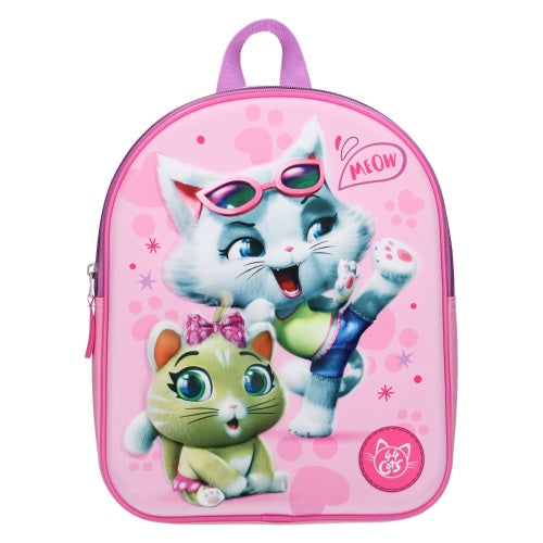 44 Gatos - Mochila 3D - Simplemente Relajante - Rosa