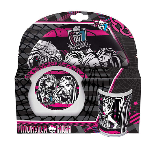 Monster High - 3-piece melamine set