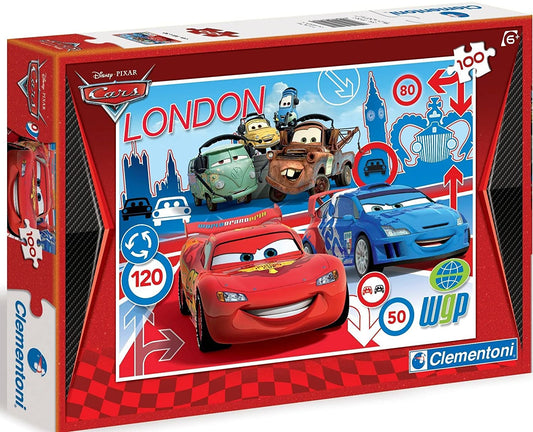 Disney Cars - Rompecabezas de 100 piezas
