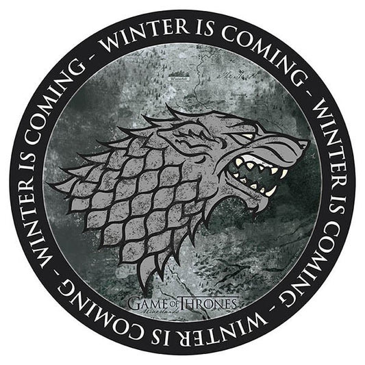 JUEGO DE TRONOS - Alfombrilla de ratón - "Stark - Se acerca el invierno"