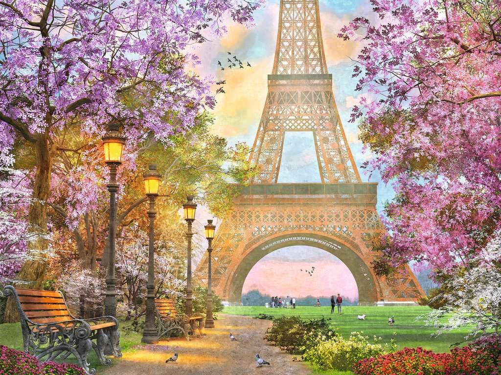 Enamorado de París - Puzzle 1500 piezas