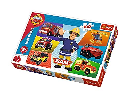 Fireman Sam Vehicles - Puzzle 100 pieces