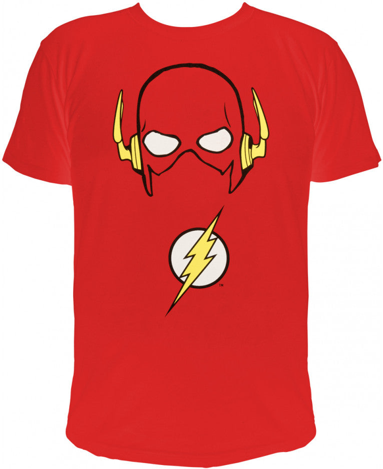 The Flash - "Flash's Mask" - Men's T-Shirt red - Size L