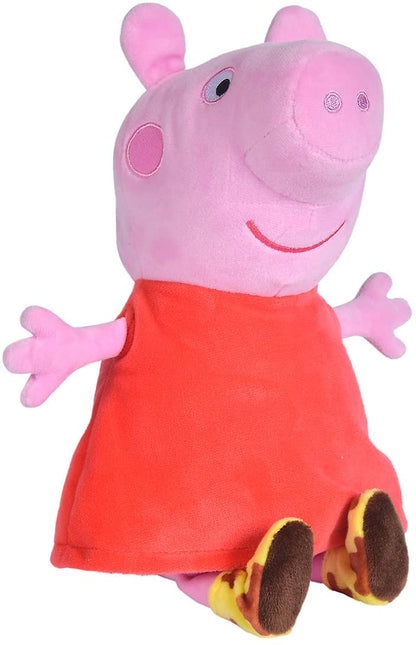 Simba 109261009 - Peppa Pig: Figura de peluche Peppa con sonido