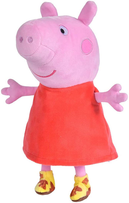 Simba 109261009 - Peppa Pig: Figura de peluche Peppa con sonido
