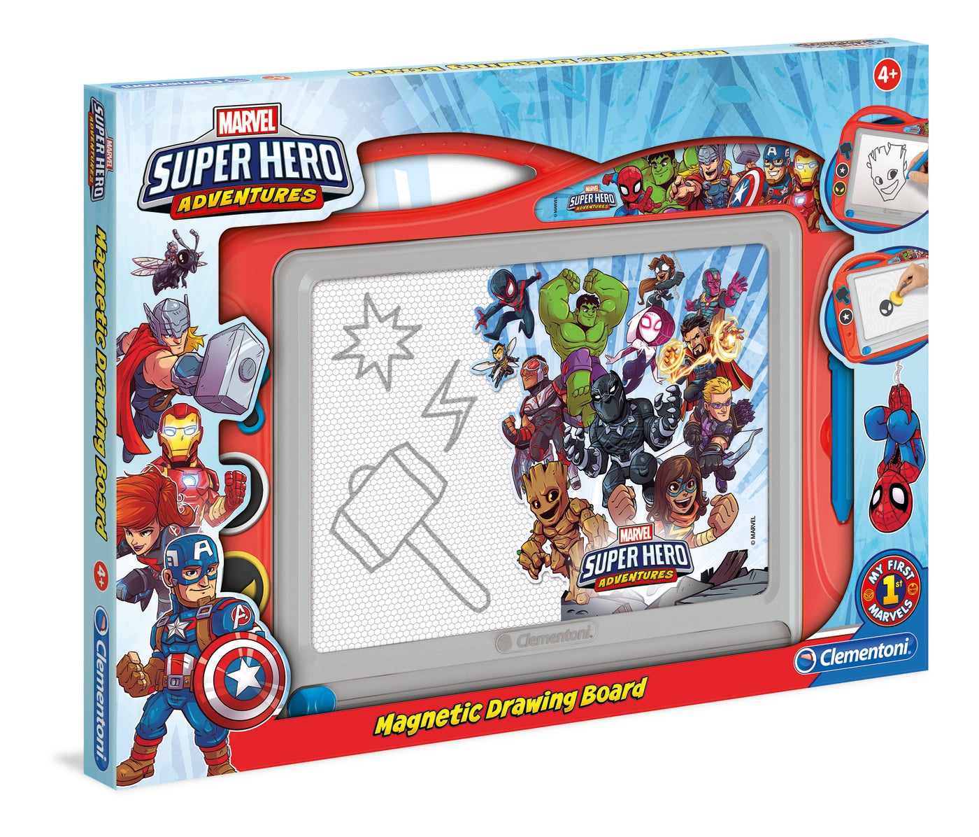 Tablero mágico - Superhéroes de Marvel