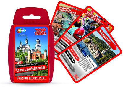 Winning Moves 63193 - Top Trumps - 30 momentos destacados impresionantes de Alemania