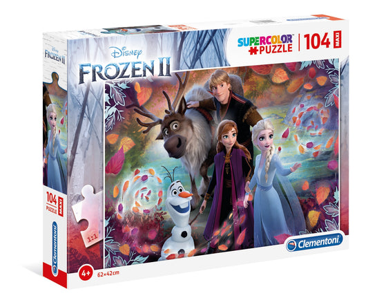 Clementoni 23738 - 104 Maxi Piece Puzzle - Disney Frozen 2