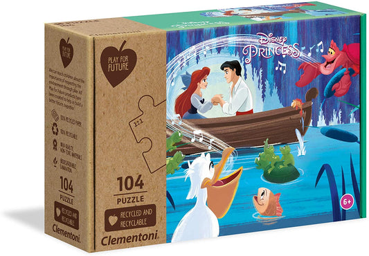 Clementoni 27152 - The Little Mermaid - 104-piece puzzle - Special Series Puzzle - Play for Future