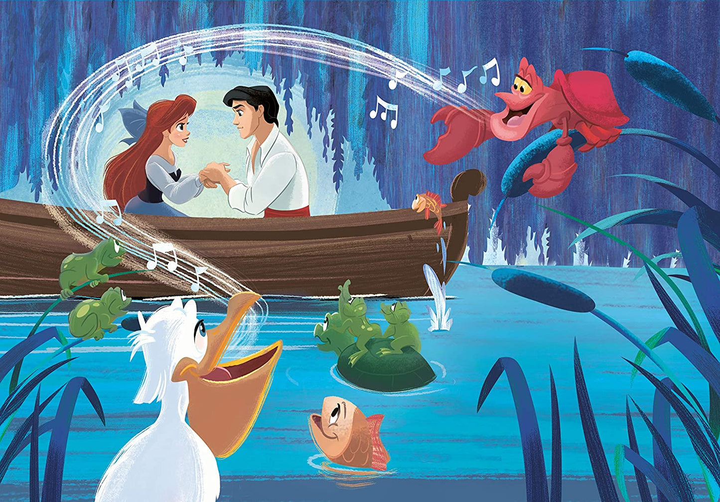 Clementoni 27152 - The Little Mermaid - 104-piece puzzle - Special Series Puzzle - Play for Future