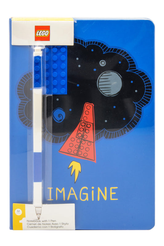 LEGO® Imagine - Cuaderno con bolígrafo de gel