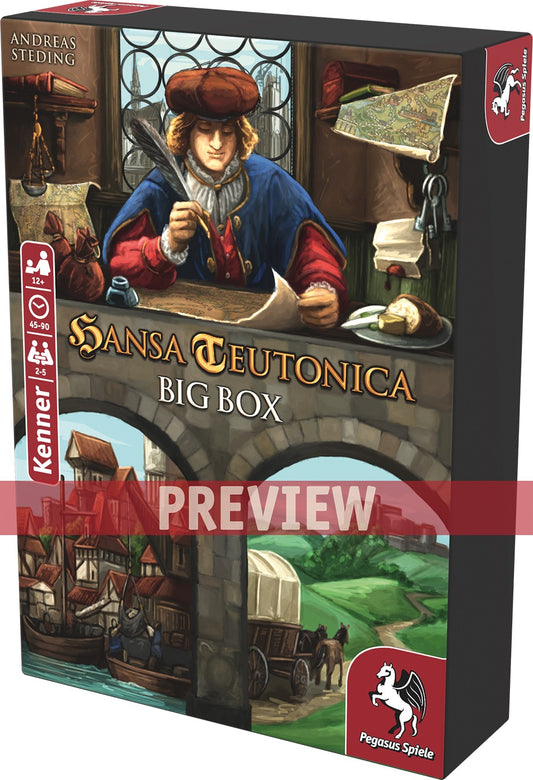 Pegasus Spiele 55148G - Hansa Teutonica: Caja Grande