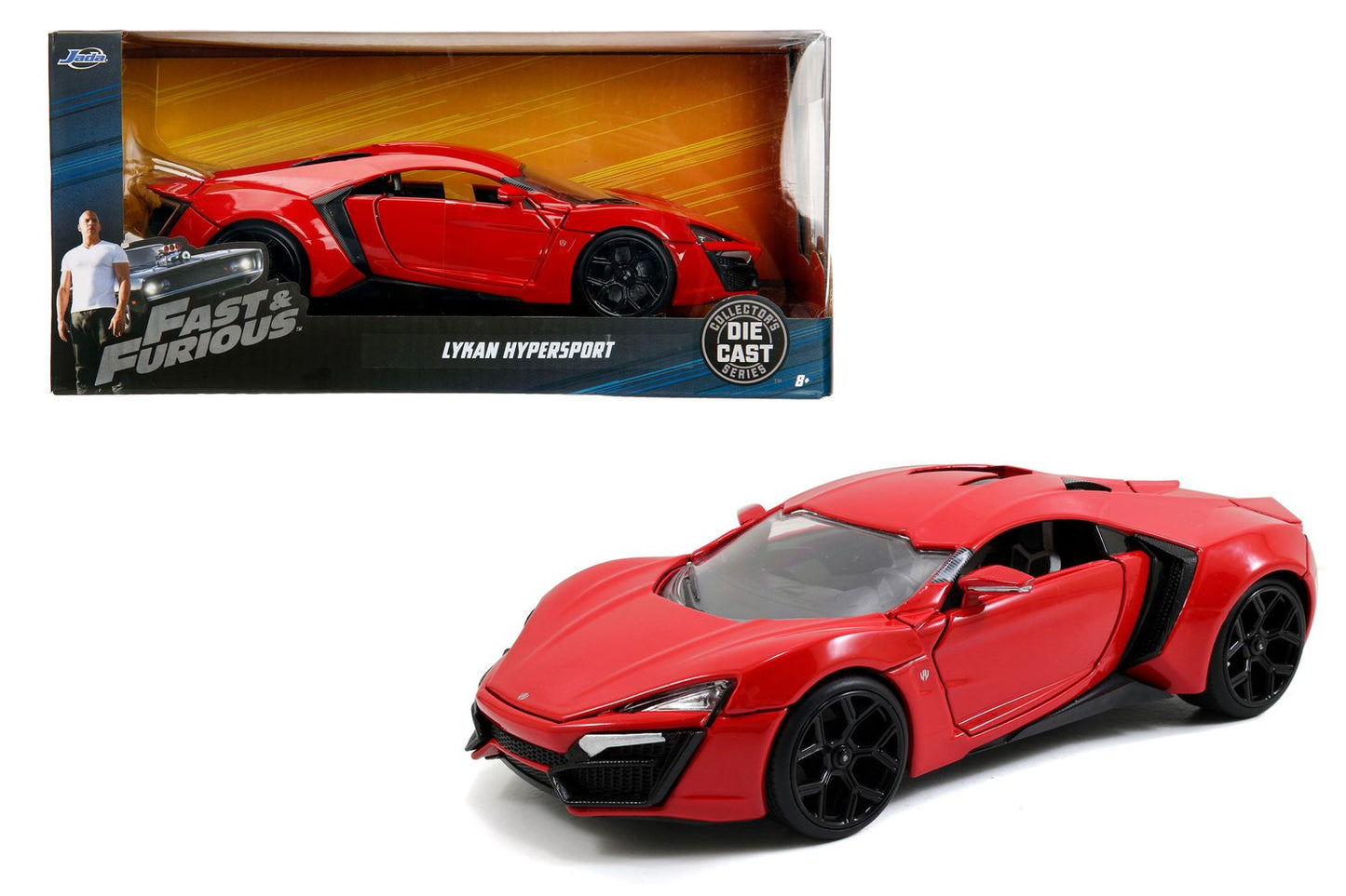 Jada Toys 253203003 - Fast &amp; Furious Lykan Hyperspot, 1:24 - model car