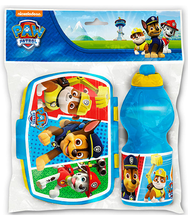 Patrulla Canina - Set: Fiambrera + botella (400 ml)