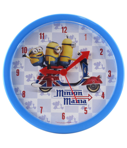 Minions - Gru, mi villano favorito - Reloj de pared de plástico 24 cm
