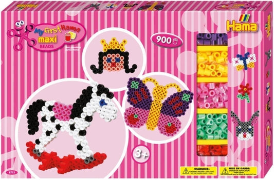 HAMA 8713 - Iron-on Beads Maxi - Gigantic Gift Pack Pink