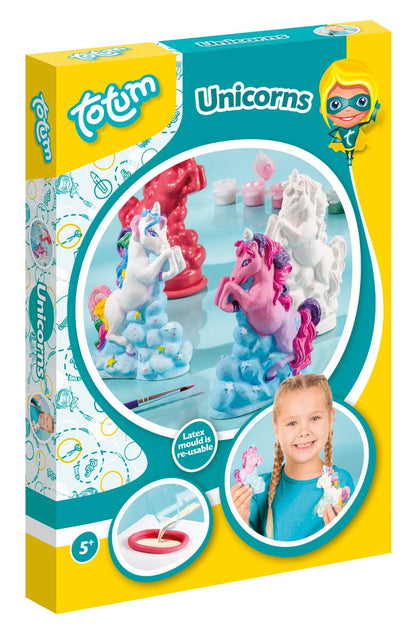 Totum Creatividad - Figuras de yeso Unicornios