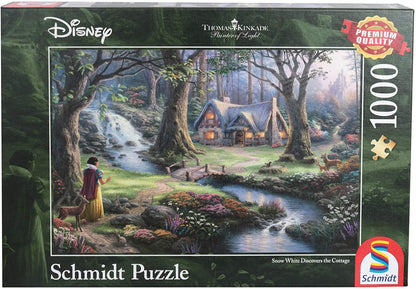 Disney, Blancanieves - Rompecabezas de 1000 piezas (Thomas Kinkade)