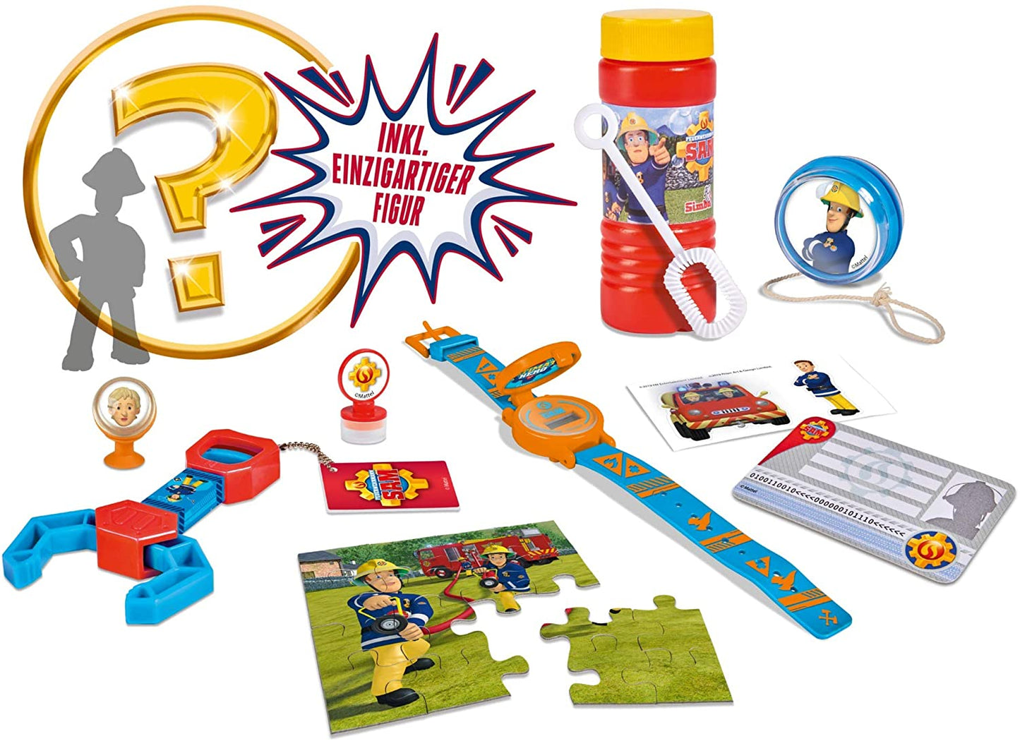 Simba 109251084 - Fireman Sam Surprise Box - 10 pcs.