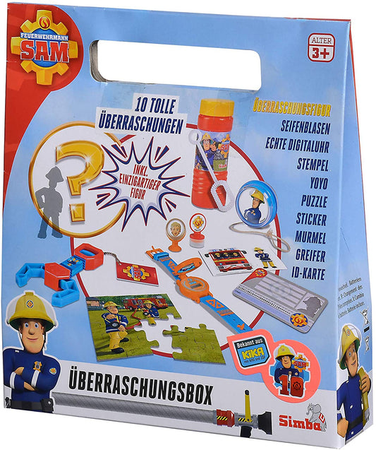 Simba 109251084 - Caja Sorpresa Sam el Bombero - 10 uds.