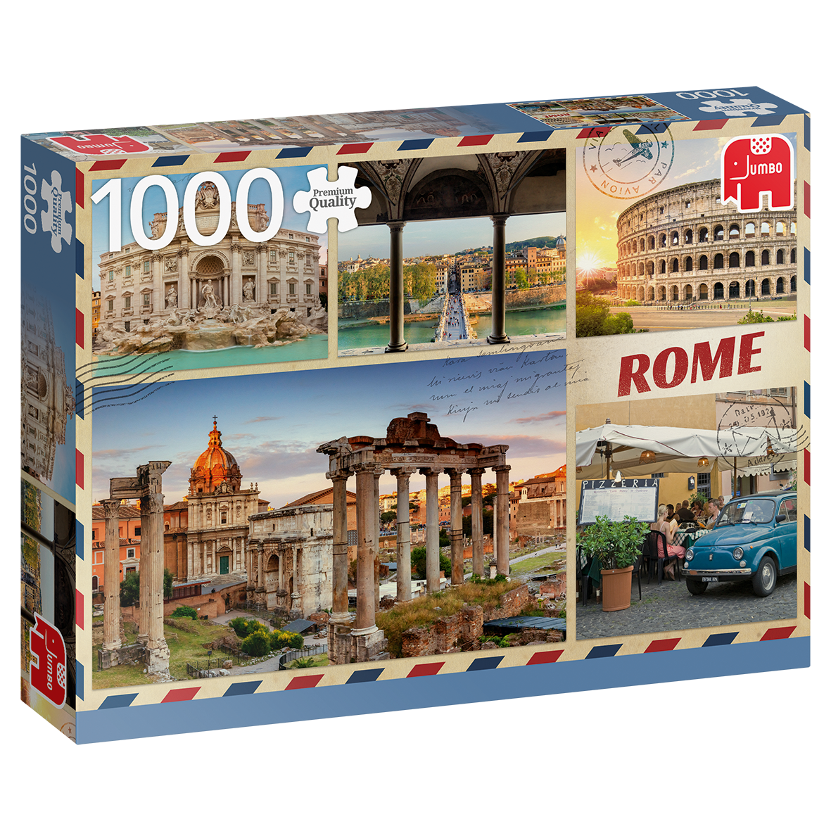 Jumbo Games 18862 - Saludos desde Roma - Rompecabezas de 1000 piezas
